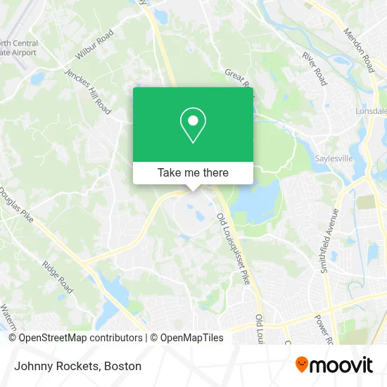 Johnny Rockets map