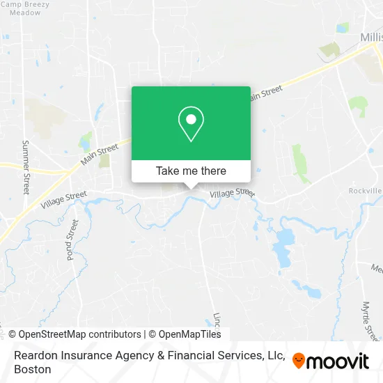 Reardon Insurance Agency & Financial Services, Llc map