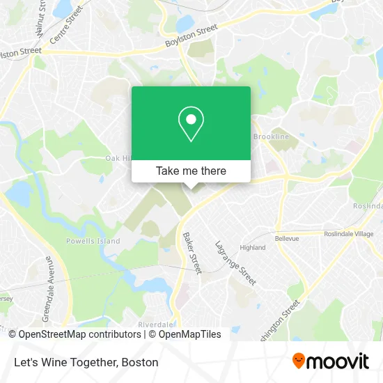 Let's Wine Together map