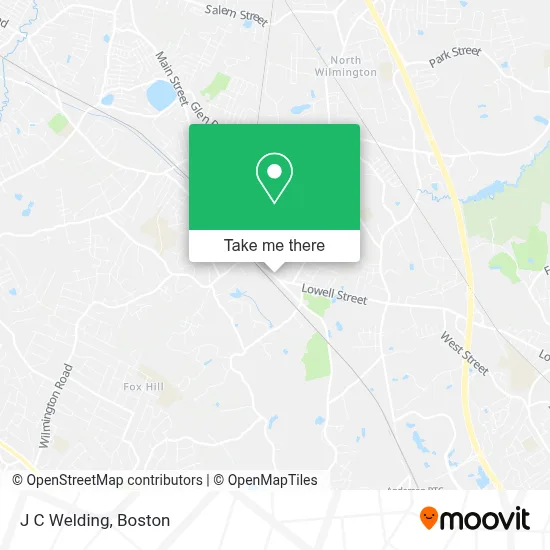 J C Welding map
