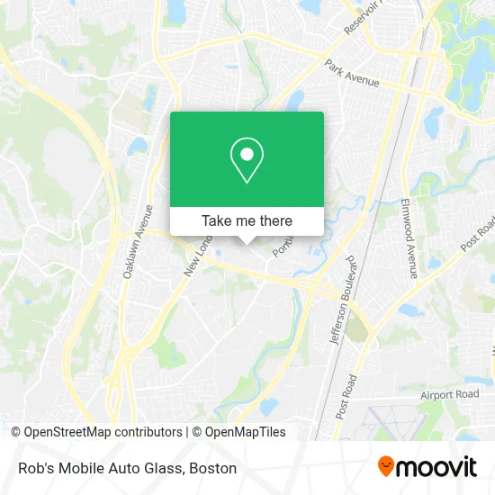 Rob's Mobile Auto Glass map