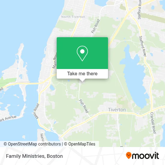Family Ministries map