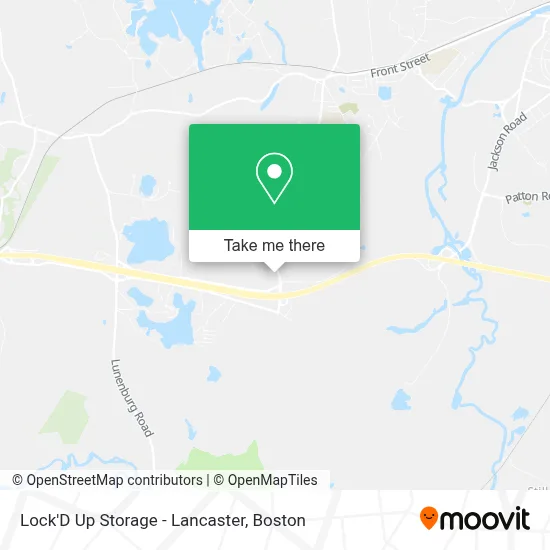 Lock'D Up Storage - Lancaster map