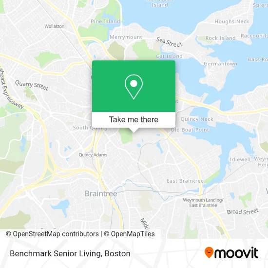 Benchmark Senior Living map