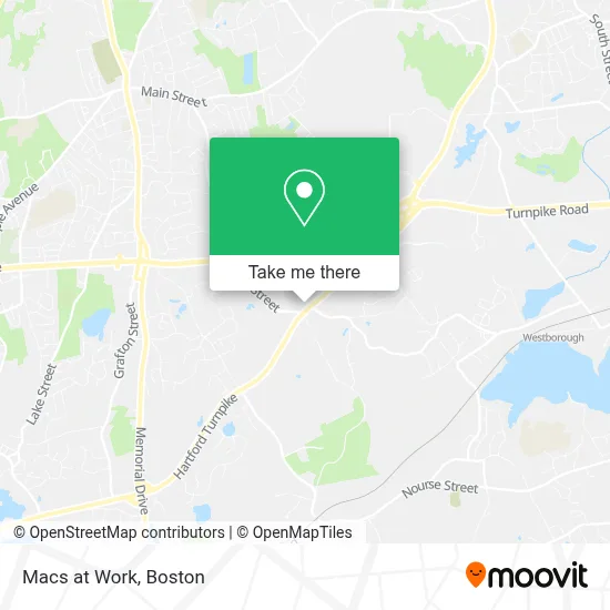 Macs at Work map
