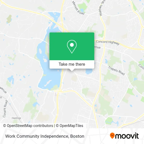 Work Community Independence map