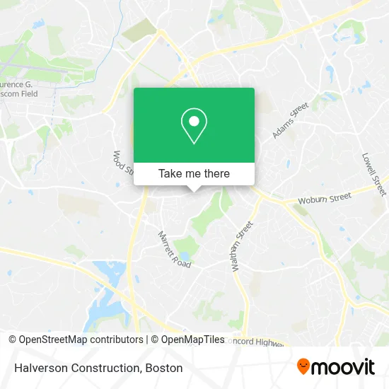 Halverson Construction map