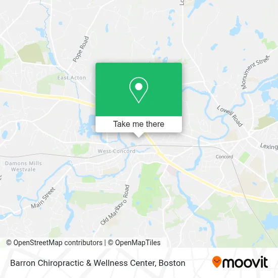Barron Chiropractic & Wellness Center map