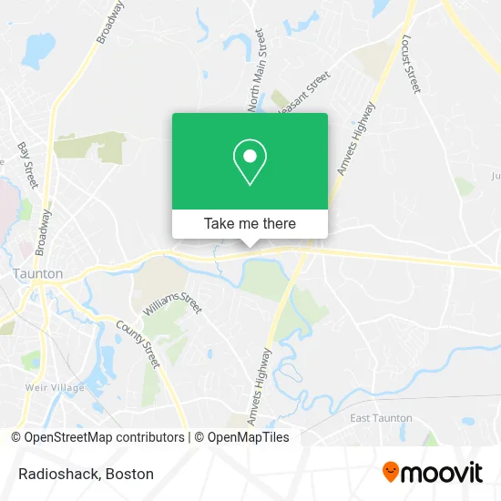 Radioshack map