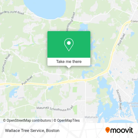 Wallace Tree Service map