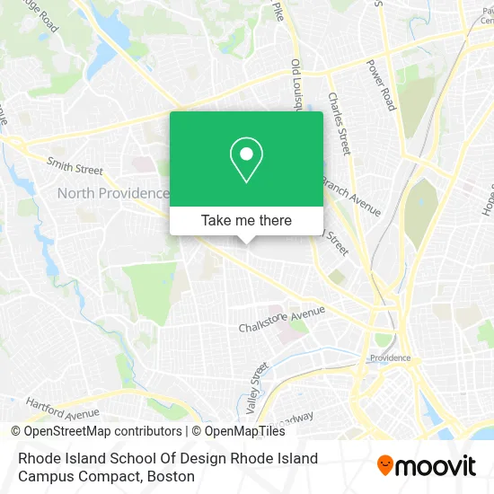 Rhode Island School Of Design Rhode Island Campus Compact map