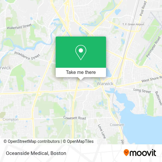 Oceanside Medical map
