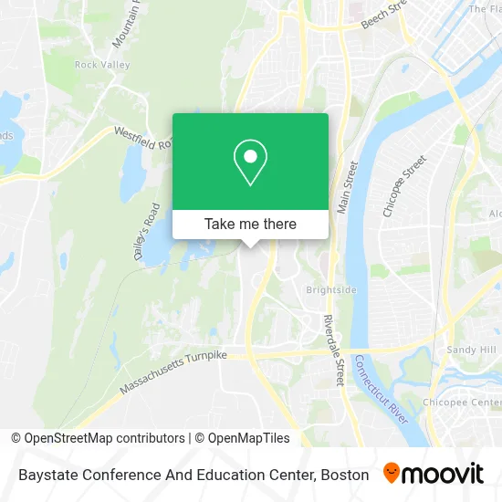 Baystate Conference And Education Center map