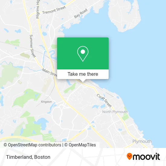 Timberland map