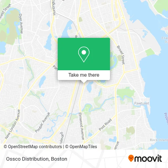 Ossco Distribution map