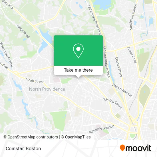 Coinstar map