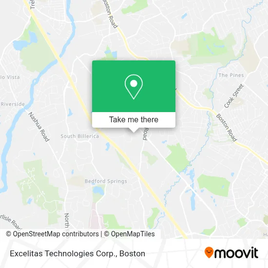 Excelitas Technologies Corp. map