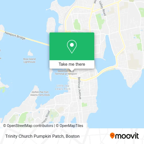Trinity Church Pumpkin Patch map