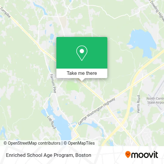 Enriched School Age Program map