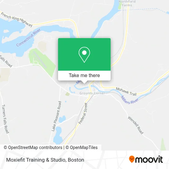 Moxiefit Training & Studio map