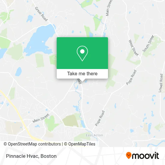 Pinnacle Hvac map