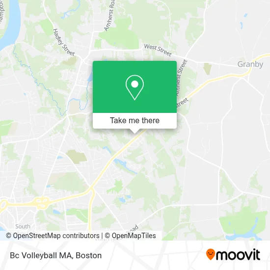Bc Volleyball MA map