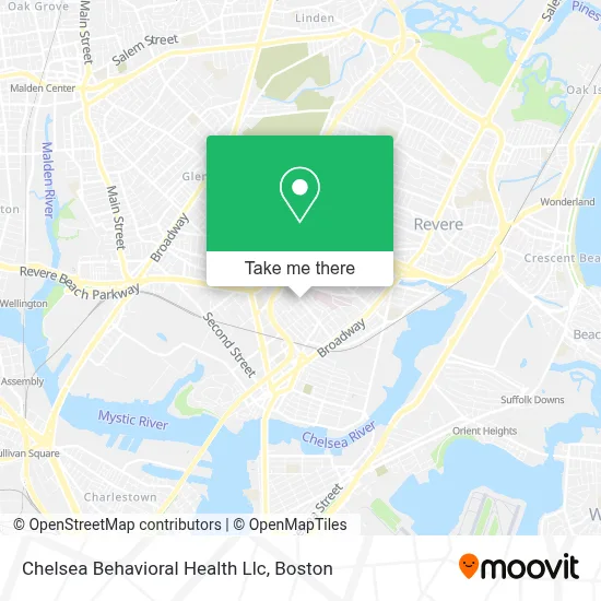 Chelsea Behavioral Health Llc map