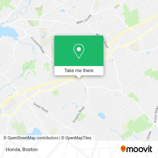 Honda map