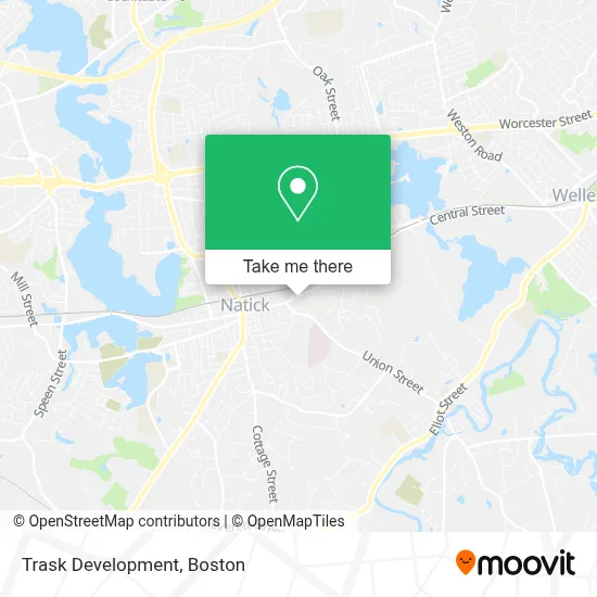 Trask Development map