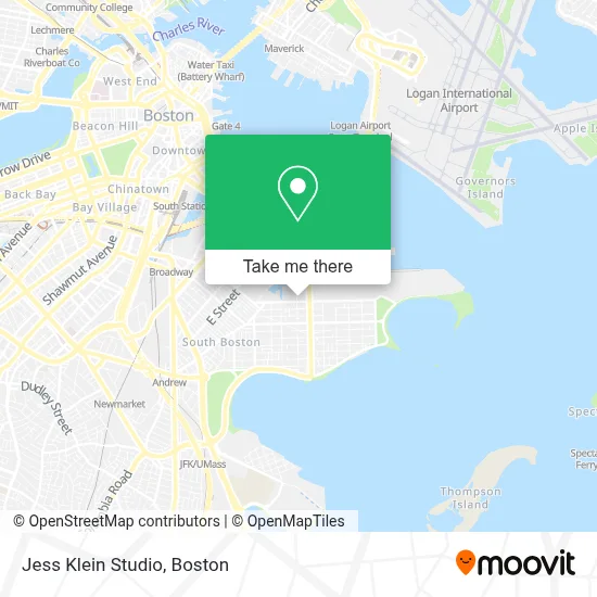 Jess Klein Studio map