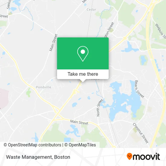 Waste Management map