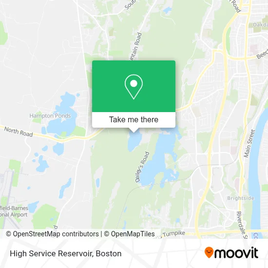 High Service Reservoir map