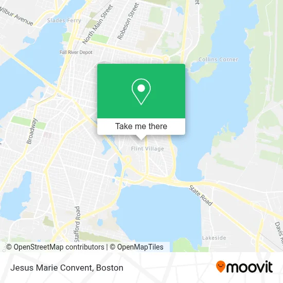 Jesus Marie Convent map