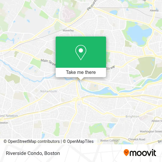 Riverside Condo map
