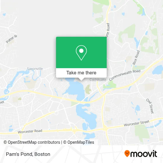 Pam's Pond map
