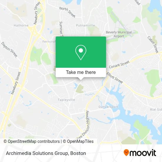 Archimedia Solutions Group map