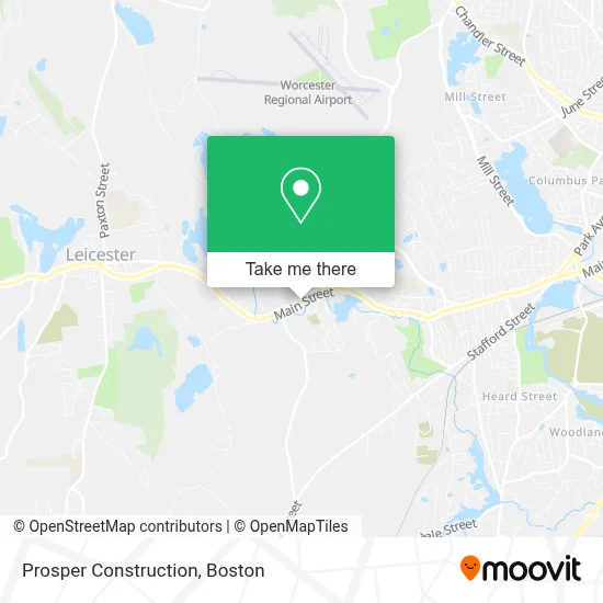 Prosper Construction map