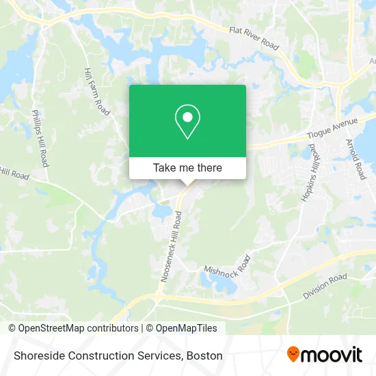 Shoreside Construction Services map