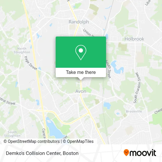 Demko's Collision Center map