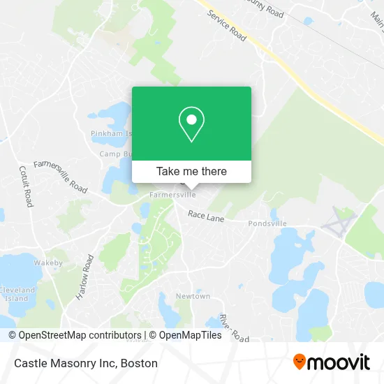 Castle Masonry Inc map