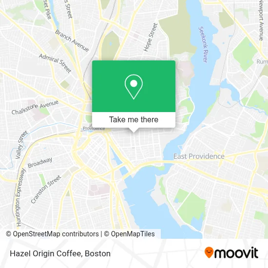 Hazel Origin Coffee map