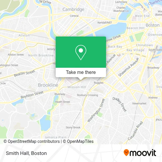 Smith Hall map