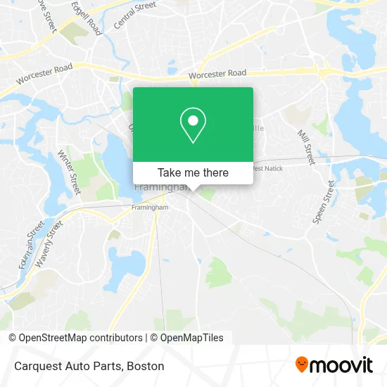 Carquest Auto Parts map