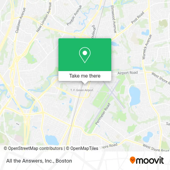 All the Answers, Inc. map