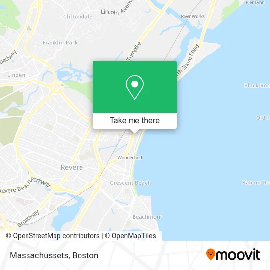 Massachussets map