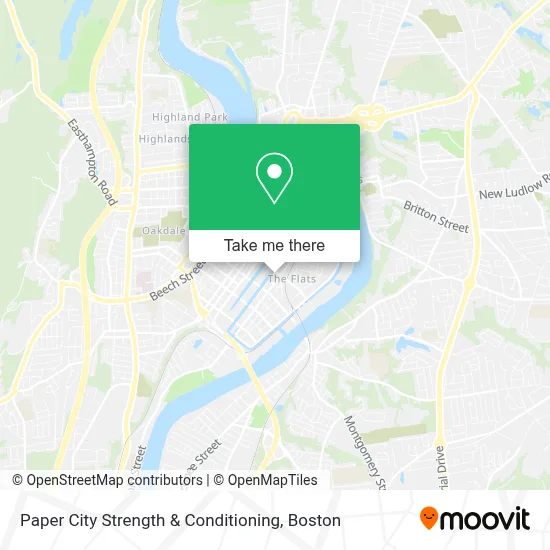 Paper City Strength & Conditioning map