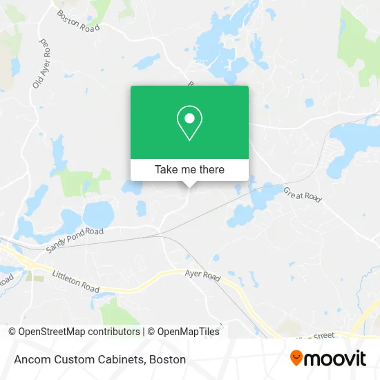 Ancom Custom Cabinets map