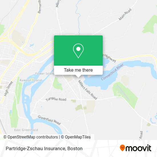 Partridge-Zschau Insurance map