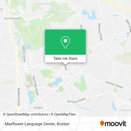 Mayflower Language Center map