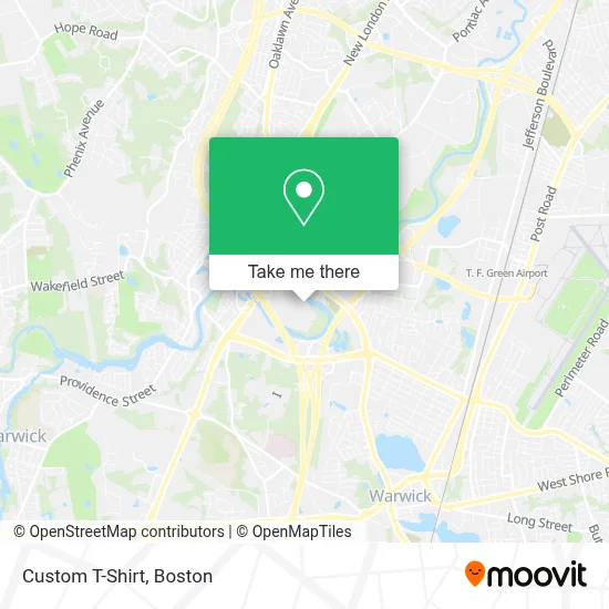 Custom T-Shirt map